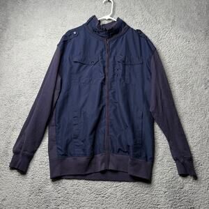 Vintage Ecko Unltd Jacket Men's XL Blue Zip Up Observe & Report